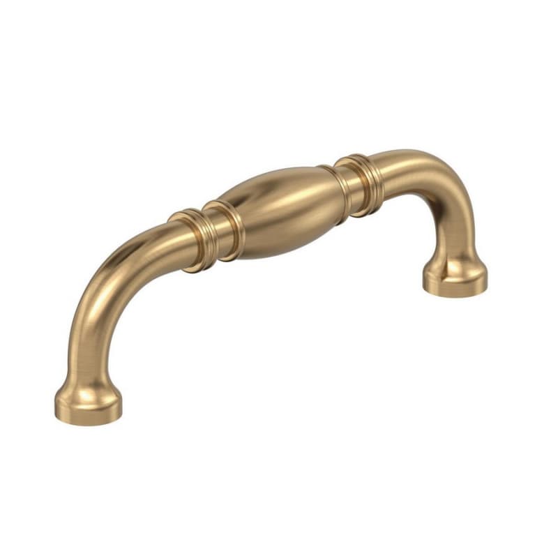 3-3/4" Granby Cabinet Pull, Champagne Bronze