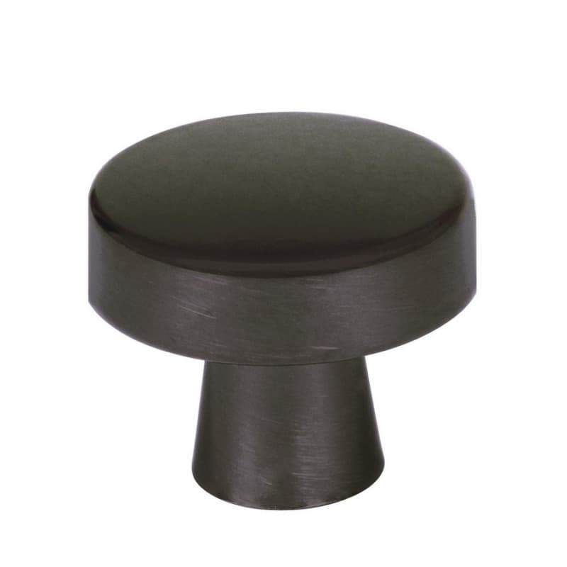 1-5/16" BlackRock Cabinet Knob, Black Bronze