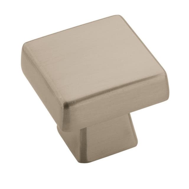 1-3/16" Blackrock™ Square Knob, Satin Nickel