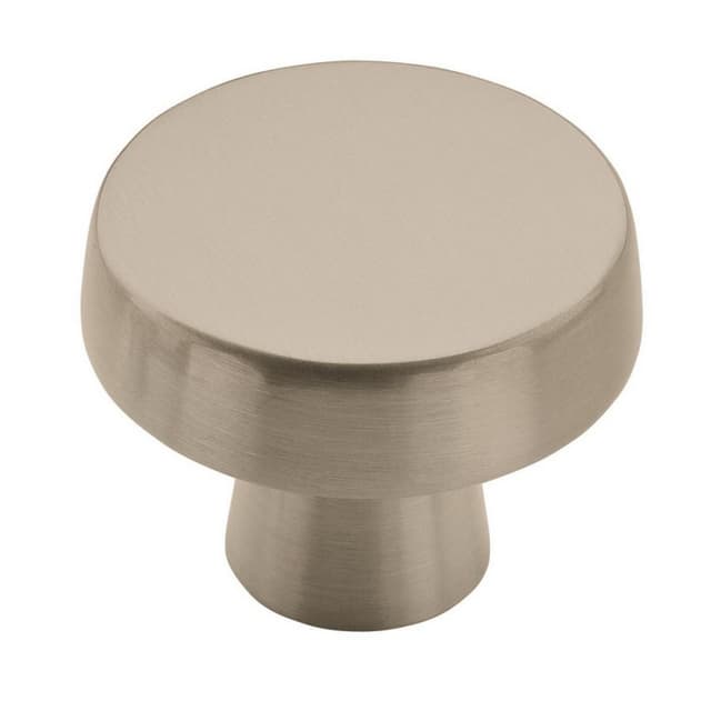 1-5/8" Blackrock™ Mushroom Knob, Satin Nickel