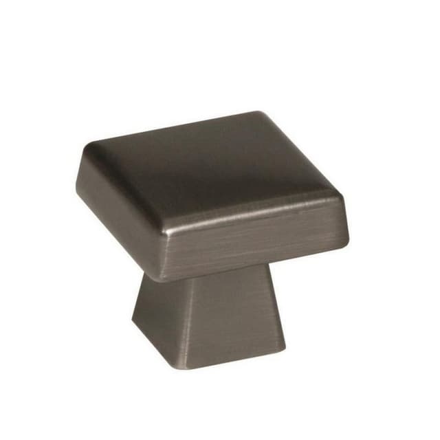 1-1/2" Blackrock™ Square Knob, Gunmetal