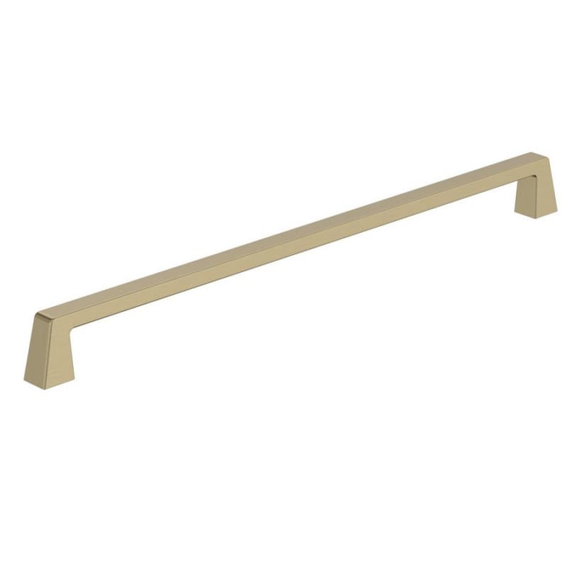 12-5/8" Blackrock Cabinet Pull, Golden Champagne