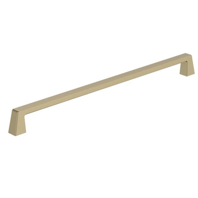 12-5/8" Blackrock Cabinet Pull, Golden Champagne