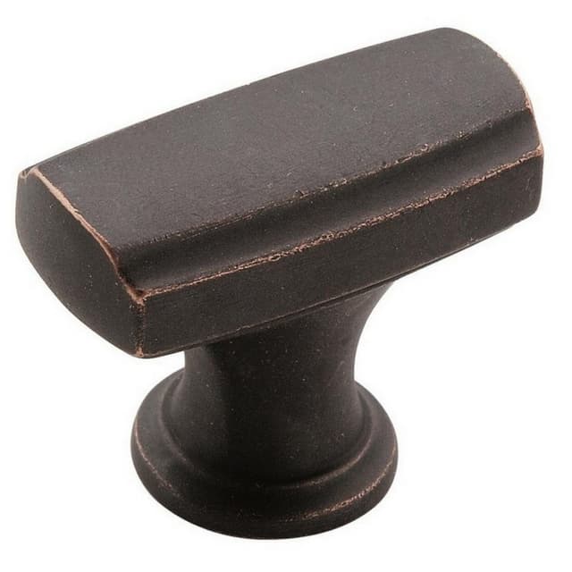1-3/8" Highland Ridge T-Knob, Dark-Oiled Bronze