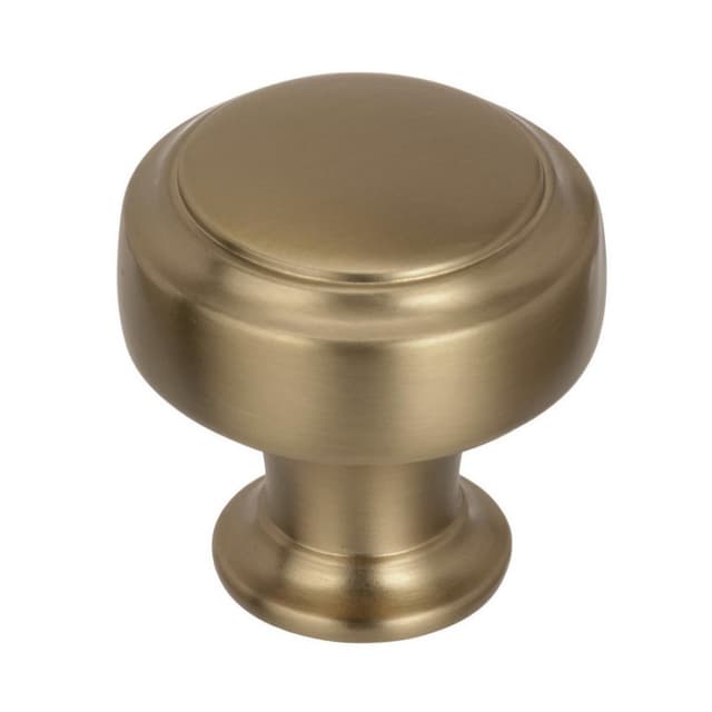 1-3/16" Highland Ridge Round Knob, Golden Champagne
