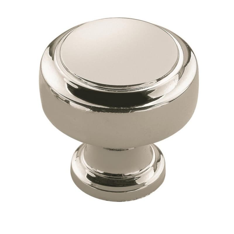 1-3/16" Highland Ridge Round Knob, Polished Nickel
