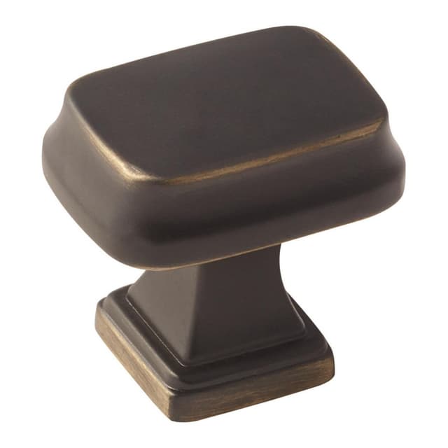 1-1/4" Revitalize Rectangle Knob, Venetian Bronze