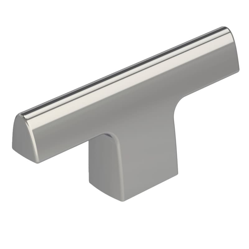 2-1/2" Riva T-Knob, Polished Chrome