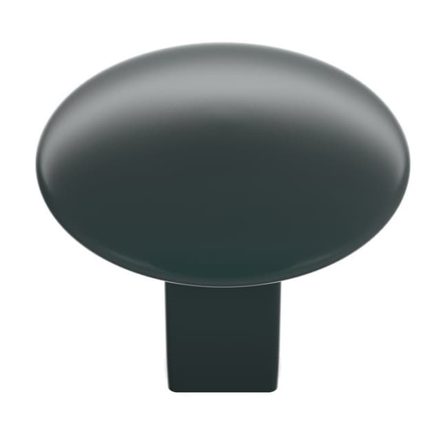 1-1/4" Riva Round Knob, Matte Black