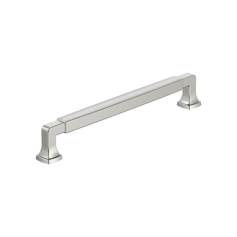 7-9/16" Stature Cabinet Pull, Polished Nickel