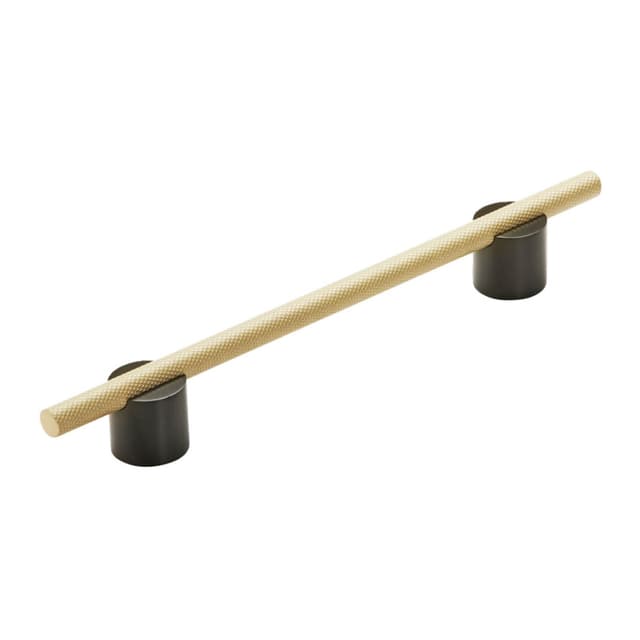 6-5/16" Transcendent Bar Pull, Matte Black/Matte Gold