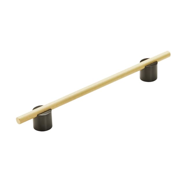 7-9/16" Transcendent Bar Pull, Matte Black/Matte Gold