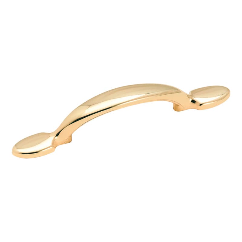 3" Allison Value Hardware Handle Pull, Regency Brass, 5-13/16" Length