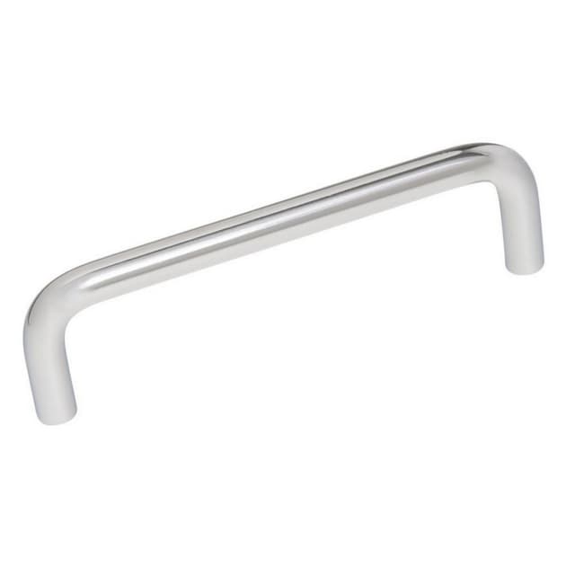 3-3/4" Wire Pulls Cabinet Pull, Polished Chrome