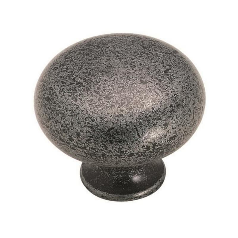 1-5/16" Classics Mushroom Knob, Wrought Iron