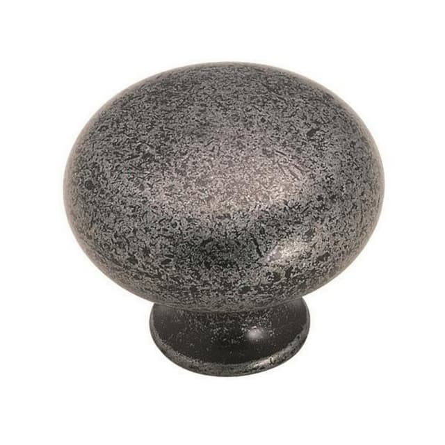 1-5/16" Classics Mushroom Knob, Wrought Iron