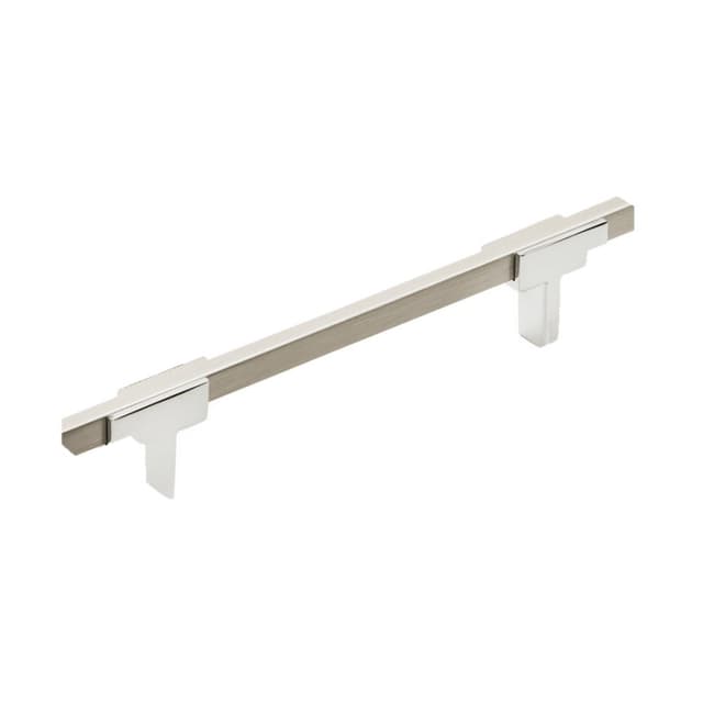 5-1/16" Urbanite Handle Pull, Polished Chrome/Satin Nickel