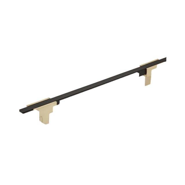 6-5/16" Urbanite Handle Pull, Brushed Gold/Matte Black
