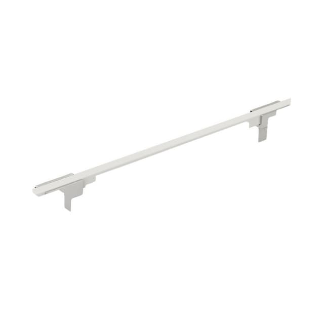 7-9/16" Urbanite Handle Pull, Polished Chrome/White