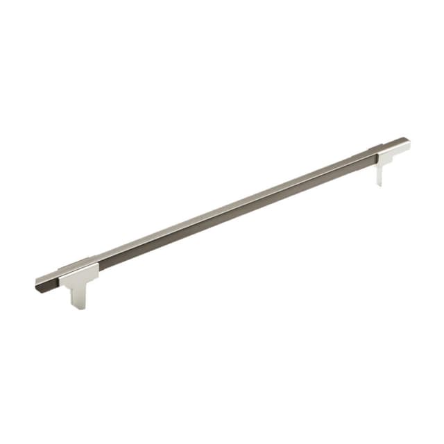 10-1/16" Urbanite Handle Pull, Polished Chrome/Black Chrome