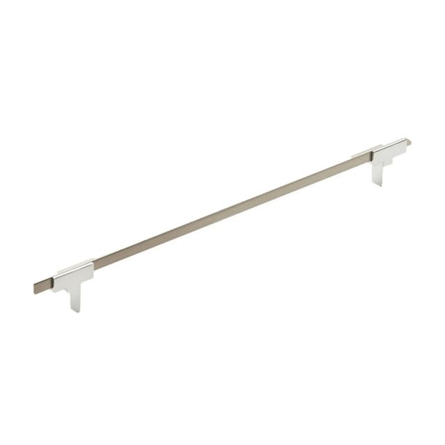 10-1/16" Urbanite Handle Pull, Polished Chrome/Satin Nickel