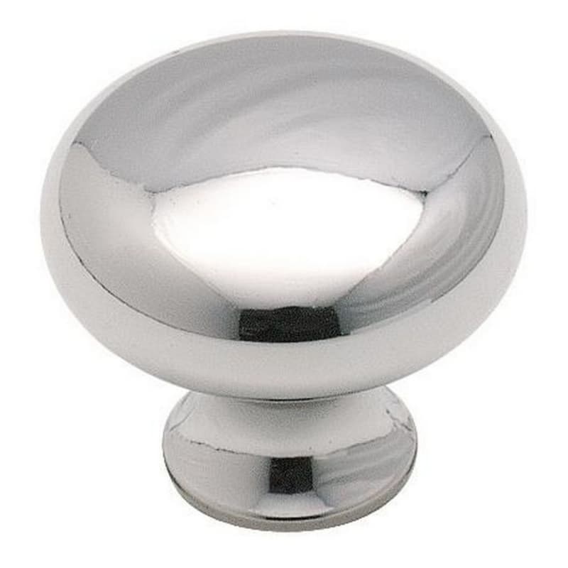 1-3/16" The Anniversary Mushroom Knob, Polished Chrome