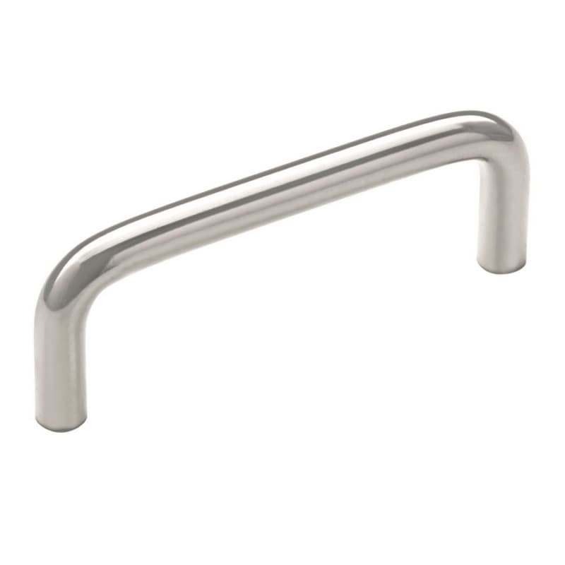 3" Wire Pulls Cabinet Pull, Polished Chrome