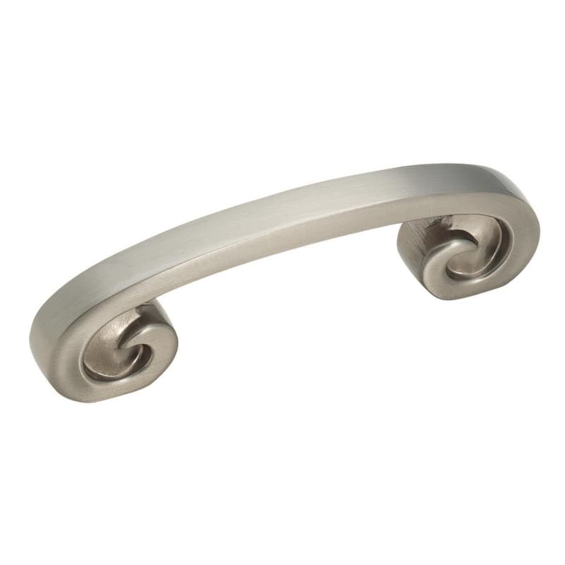 3" Swirl'Z Handle Pull, Satin Nickel