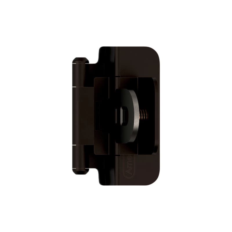 Double Demountable Hinge, Self-Closing, 3/8" Inset, Oil Rubbed Bronze