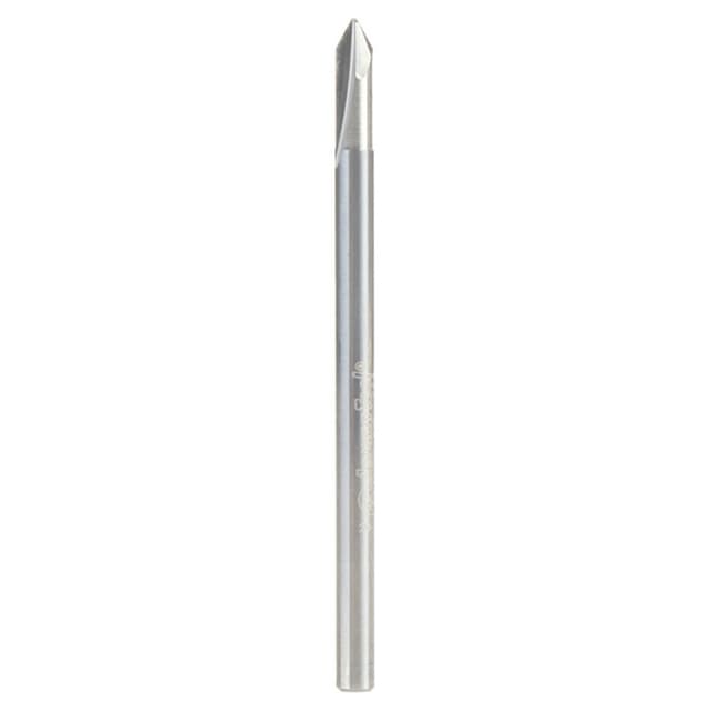 1/4" x 2" V-Groove Engraving Router Bit, 2-Flute, 1/4" Shank