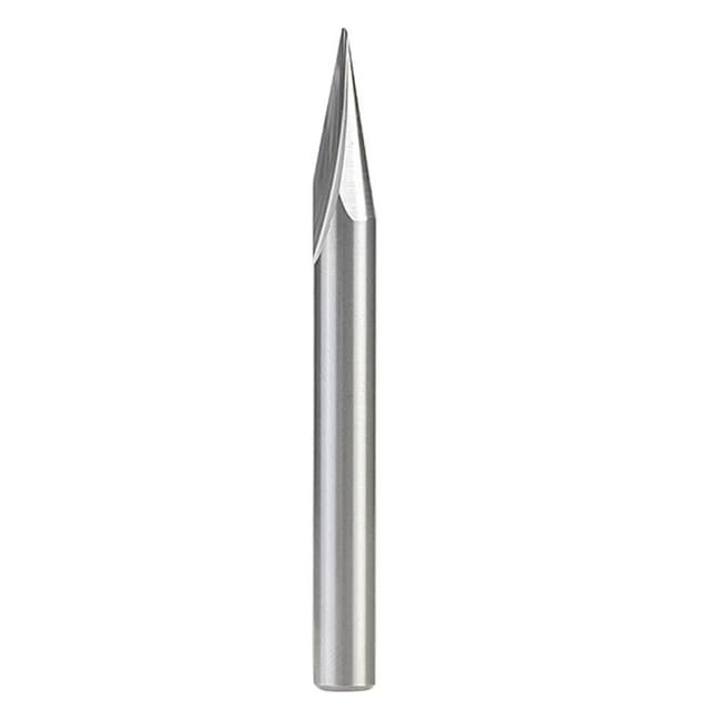 1/4" x 2-1/2" 22° Carving Liner Router Bit, 1-Flute, 1/4" Shank