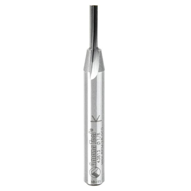 1/8" x 2-1/4" Weather Seal/Straight Bit, 1-Flute, 1/4" Shank