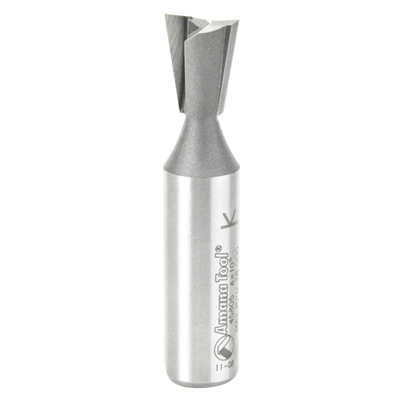 1/2" x 2-5/8" Dovetail Router Bit, 2-Flute, 1/2" Shank
