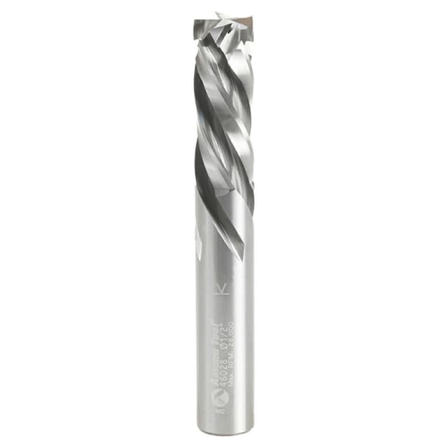 1/2" x 3-1/2" Mortise Compression Spiral Bit, 4-Flute, 1/2" Shank