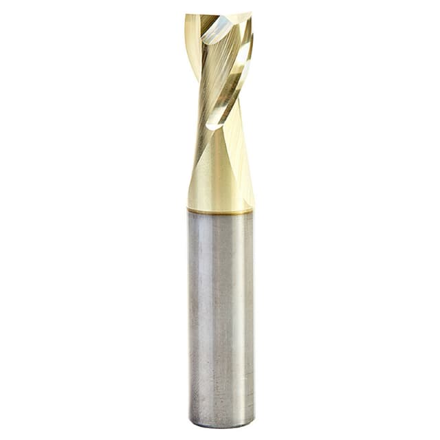 1/2" x 3" Up-Cut Composite/Fiberglass/Phenolic Spiral Router Bit, 2-Flute, 1/2" Shank