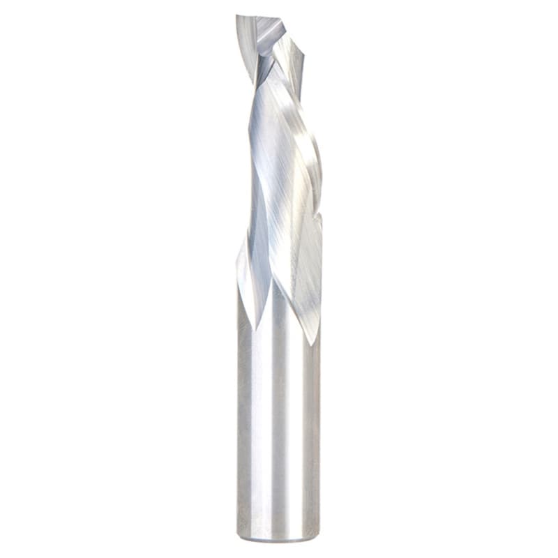 1/2" Dia x 1-1/8" CNC Solid Carbide Compression Spiral Bit, 1 Flute, 1/2" Shank