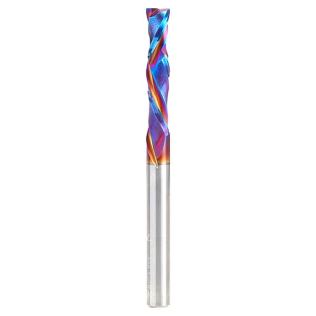 1/4" x 3" Spektra Extreme Tool Life Coated Compression Spiral Bit, 2-Flute, 1/4" Shank