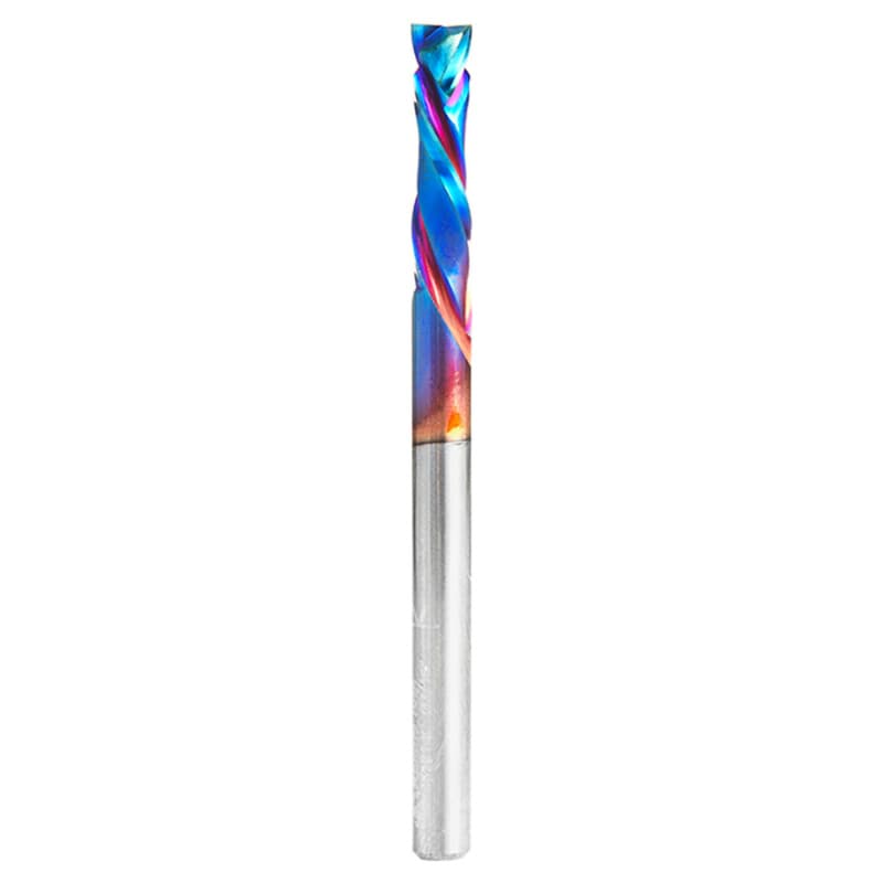 3/16" x 2-1/2" Spektra Extreme Tool Life Coated Compression Spiral Bit, 2-Flute, 3/16" Shank