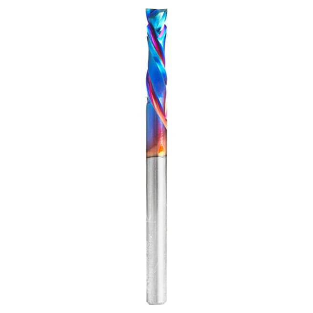 3/16" x 2-1/2" Spektra Extreme Tool Life Coated Compression Spiral Bit, 2-Flute, 3/16" Shank