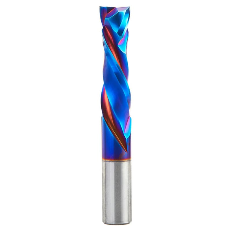 1/2" x 3-1/2" Spektra Extreme Tool Life Coated Compression Spiral Bit, 2-Flute, 1/2" Shank, 1-3/4" Cutting Height