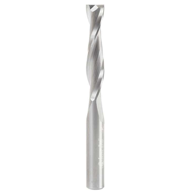 1/4" x 2-1/2" CNC Up-Cut Foam Cutting Square End Spiral Router Bit, 2-Flute, 1/4" Shank