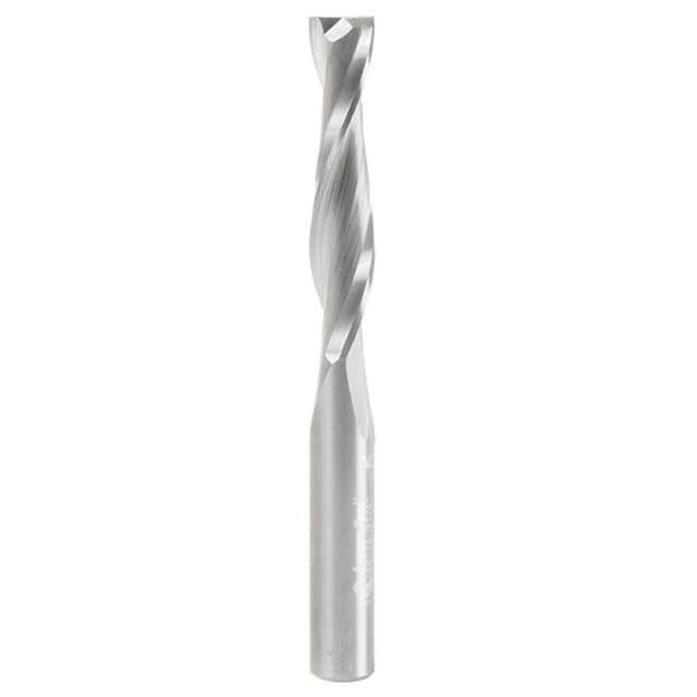 1/4" x 2-1/2" CNC Up-Cut Foam Cutting Square End Spiral Router Bit, 2-Flute, 1/4" Shank