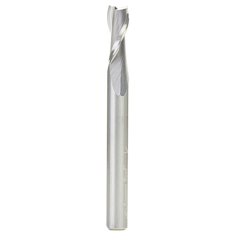 1/4" x 2-1/2" Up-Cut Spiral Plunge Bit, 2-Flute, 1/4" Shank, 5/8" Cutting Height