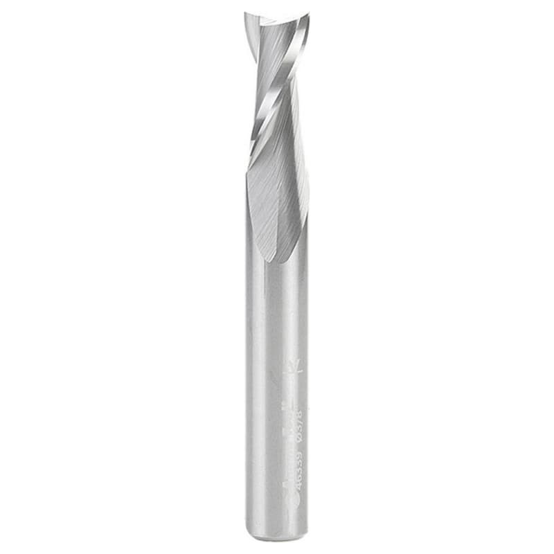 3/8" x 3" Up-Cut Spiral Plunge Bit, 2-Flute, 3/8" Shank