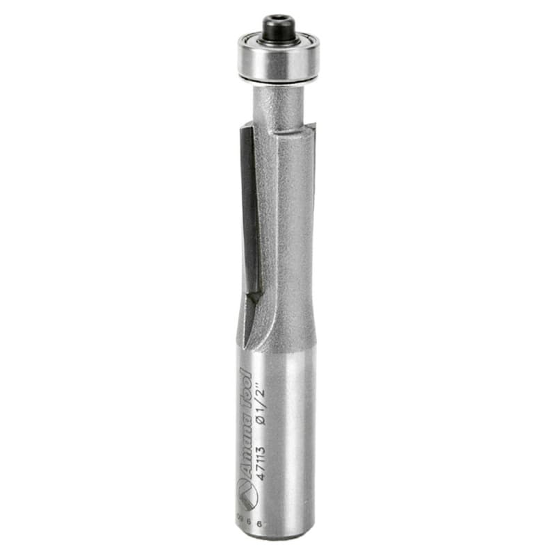 1/2" x 3-1/4" Dynabit Down-Shear Laminate Flush Trim Bit, 2-Flute, 1/2" Shank
