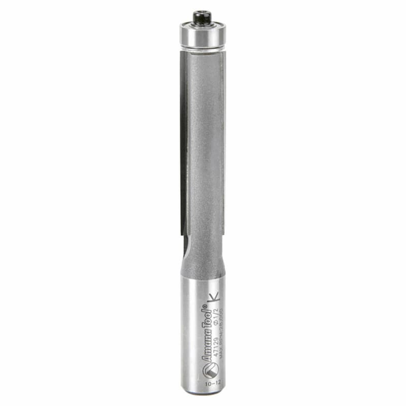 1/2" x 4" Dynabit Down-Shear Laminate Flush Trim Bit, 2-Flute, 1/2" Shank
