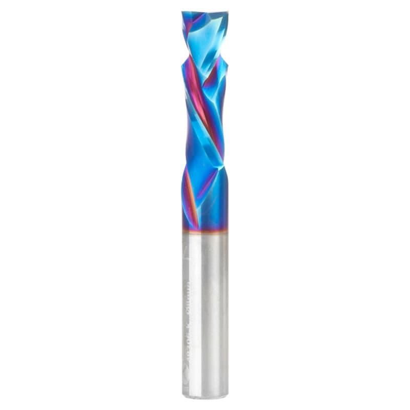8mm Dia x 25mm CNC Solid Carbide Spektra Extreme Tool Life Coated Compression Spiral Bit, 2 Flute, 8mm Shank