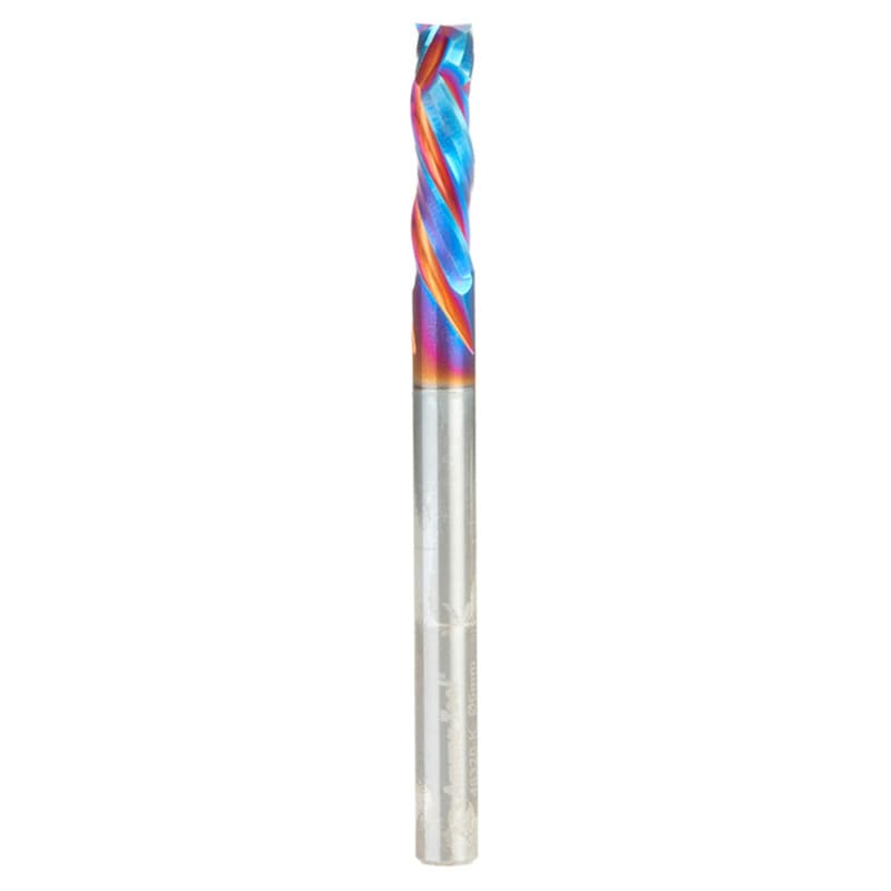 6mm x 22mm CNC Solid Carbide Spektra Extreme Tool Life Coated Compression Spiral Bit, 3-Flute, 6mm Shank