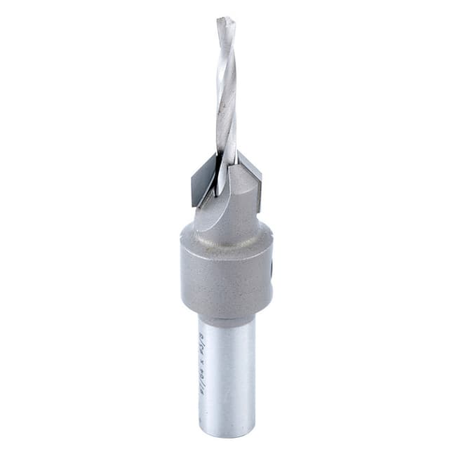 3/8" x 2-9/16" Carbide Tipped Countersink Bit, #4 Screw