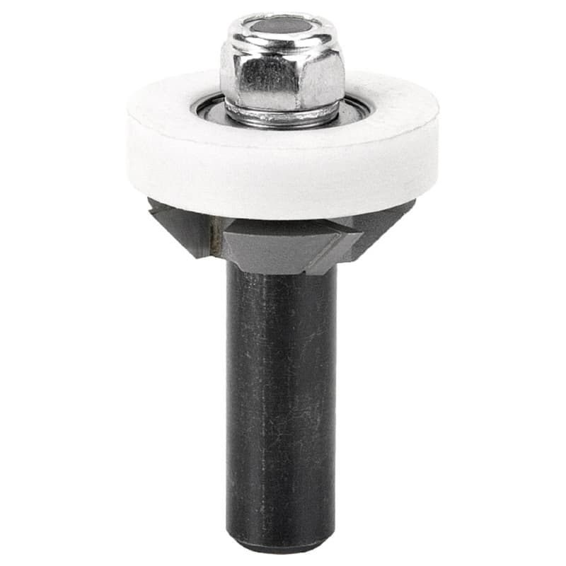 1-3/8" Dia x 1/4" Carbide Tipped 45° Laminate Miter Bit, Joint Undercutter Assembly, 1/2" Shank